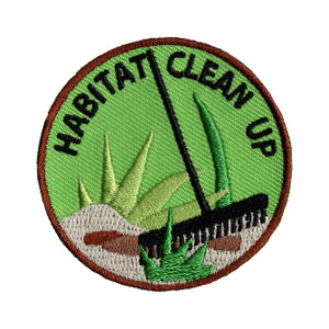 Habitat Clean Up Service Patch Program® from Youth Squad®