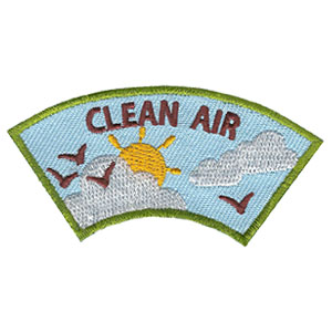 Clean Air Advocate Service Patch