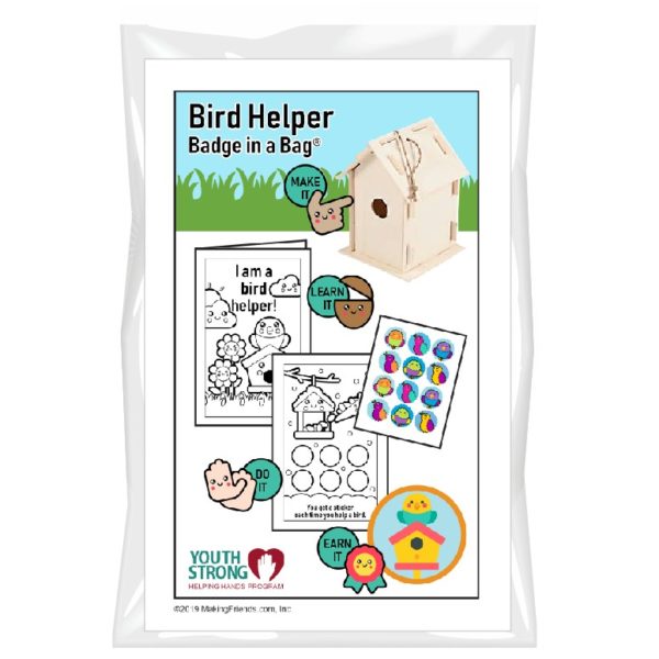Bird Helper Badge in a Bag