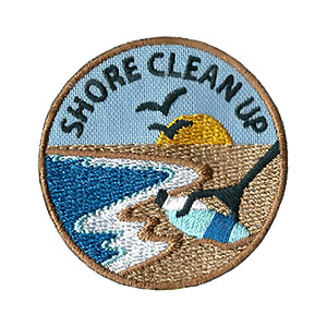 Shore Clean Up Service Patch Program® from Youth Squad®