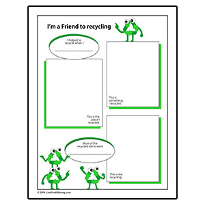 Youth Squad Review Worksheet Friend to Recycling