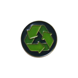Recycling Delegate Pin