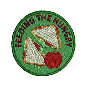 Feeding the Hungry Service Patch Program® from Youth Squad®