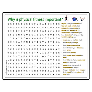 Youth Squad® Wellness Word Search