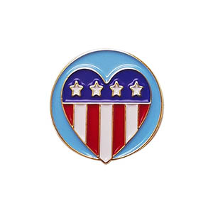 Patriotism Delegate Pin for Community Service from Youth Squad®